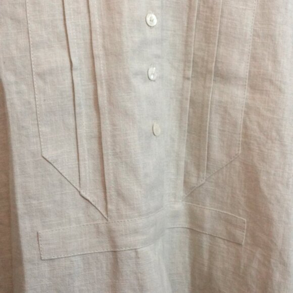 Ovate Nadine Linen Midi Dress Size Small - Picture 4 of 12